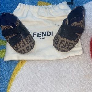 Infant Fendi shoes booties crib shoes